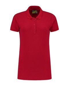 Lemon & Soda LEM3570 - Basic Polo dla niej z mieszanki bawełny i elastanu