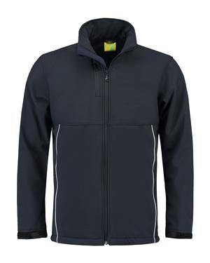 Lemon & Soda LEM3635 - Kurtka softshell z kontrastowymi liniami dla niego