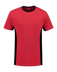 Lemon & Soda LEM4500 - Super modna koszula w dwukolorze Czerwono/czarny