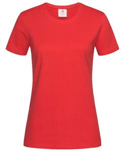 Stedman STE2160 - Koszulka damska z okrągłym dekoltem Stedman Comfort-T Szkarłatna czerwień