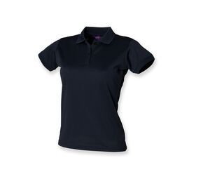 Henbury HY476 - Oddychająca damska koszulka polo Granatowy