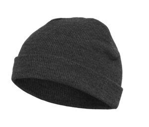 Flexfit 1500KC - Akrylowa czapka bez klapki Antracyt