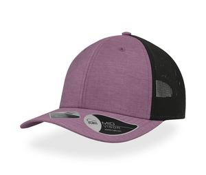 Atlantis AT178 - Siatkowa czapka sportowa Purple Melange