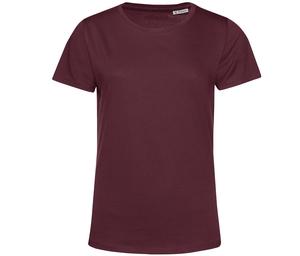 B&C BC02B - Damski T-shirt z organicznej bawełny Burgundowy