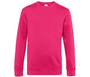 B&C BCU01K - Bluza z prostym rękawem 280 KING Magenta Pink