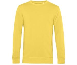 B&C BCU31B - Organiczna bluza z okrągłym dekoltem Yellow Fizz