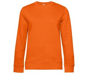 B&C BCW01Q - 280 QUEEN bluza z prostym rękawem Pure Orange