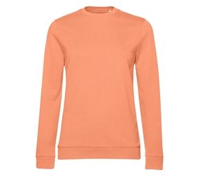 B&C BCW02W - Damska bluza z okrągłym dekoltem Melon Orange