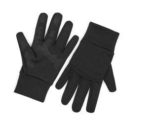 Beechfield BF310 - Softshell Sports Gloves Czarny