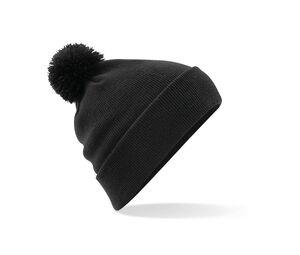 Beechfield BF426 - Pompon beanie Czarny