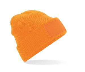 Beechfield BF440 - Beanie Thinsulate™ with marking area Fluo pomarańcz