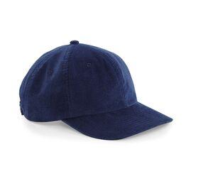 Beechfield BF682 - Heritage Velvet Cap Oksfordski granatowy