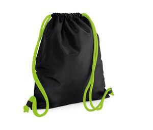 Bag Base BG110 - Premium worek na buty Czarny/ limonka