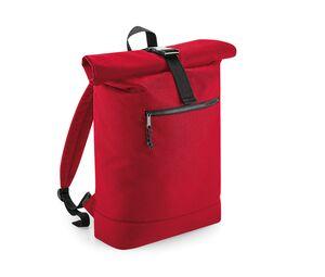Bag Base BG286 - Backpack with roll-up closure made of recycled material Klasyczna czerwień