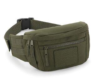 Bag Base BG842 - Soft military banana bag Militarna zieleń