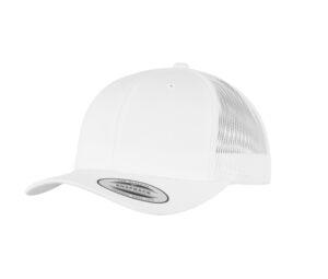 Flexfit FX6606 - Zakrzywiona czapka z daszkiem w stylu truckera Biały