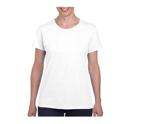 Gildan GN182 - Koszulka damska z okrągłym dekoltem 180 Biały
