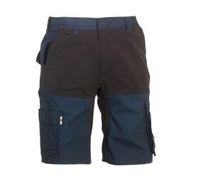 Herock HK016 - Bermuda shorts Hespar Granatowo/czarny