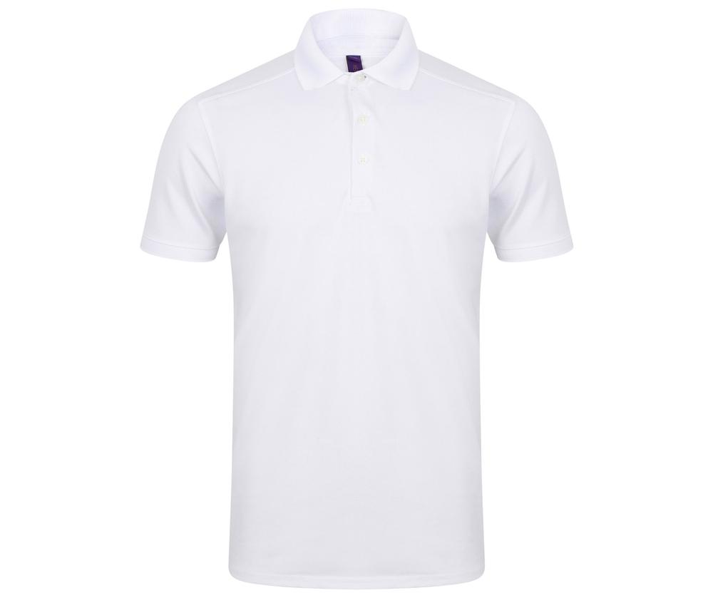 Henbury HY460 - Męska elastyczna poliestrowa koszulka polo