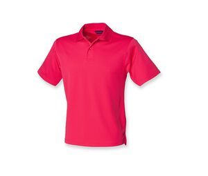 Henbury HY475 - Męski t-shirt polo Coolplus Jasny róż