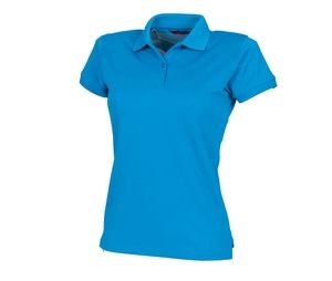Henbury HY476 - Oddychająca damska koszulka polo Szafirowy