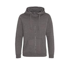 AWDIS JH150 - Graduate heavy zip-up hoodie Antracyt