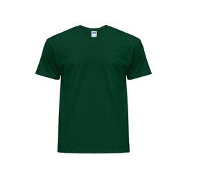 JHK JK155 - Koszulka męska z okrągłym dekoltem 155 Butelkowa zieleń