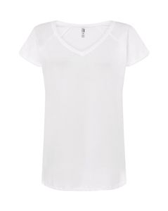 JHK JK411 - Damska koszulka miejska Biały