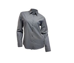 JHK JK601 - Women's Oxford shirt Srebny