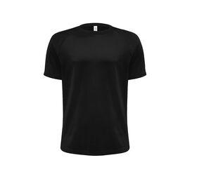 JHK JK900 - Sportowy T-shirt Czarny