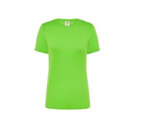 JHK JK901 - Damski sportowy T-shirt Lime Fluor