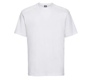 Russell JZ010 - Bardzo wytrzymała koszulka robocza Biały