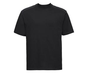 Russell JZ010 - Bardzo wytrzymała koszulka robocza Czarny