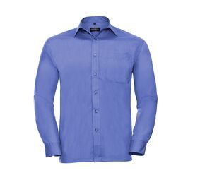 Russell Collection JZ934 - Polibawełniana wygodna koszula Korporacyjny niebieski