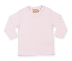Larkwood LW021 - Koszulka dziecięca z długim rękawem Blado-różowy