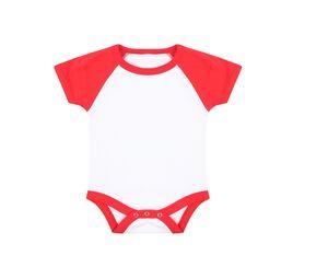 Larkwood LW502 - Baseball body Biało/czerwony