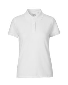 Neutral O22980 - Damska koszulka polo pikowana Biały