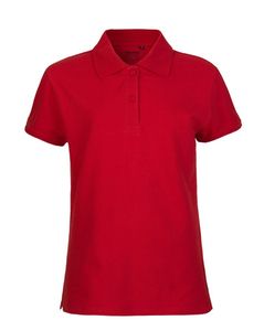 Neutral O22980 - Damska koszulka polo pikowana Czerwony