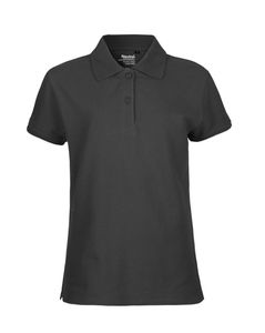 Neutral O22980 - Damska koszulka polo pikowana Czarny