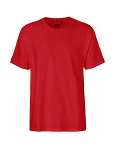 Neutral O61001 - Dopasowana męska koszulka Czerwony