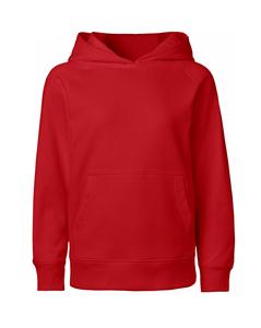 Neutral O63101 - Męska bluza z kapturem Czerwony