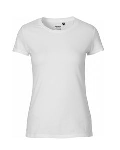 Neutral O81001 - Dopasowana koszulka damska Biały