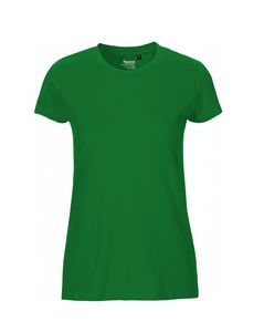 Neutral O81001 - Dopasowana koszulka damska Zielony