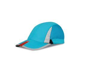 Result RC086 - Czapka sportowa Aqua / Black