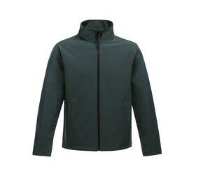 Regatta RGA628 - Męska kurtka softshellowa Dark Spruce / Black