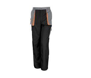 Result RS318 - Spodnie robocze Lite Black / Grey / Orange