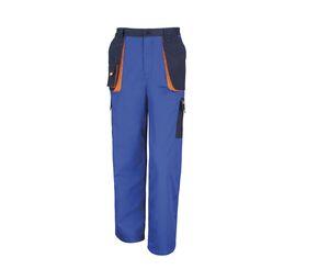 Result RS318 - Spodnie robocze Lite Royal/Navy/Orange