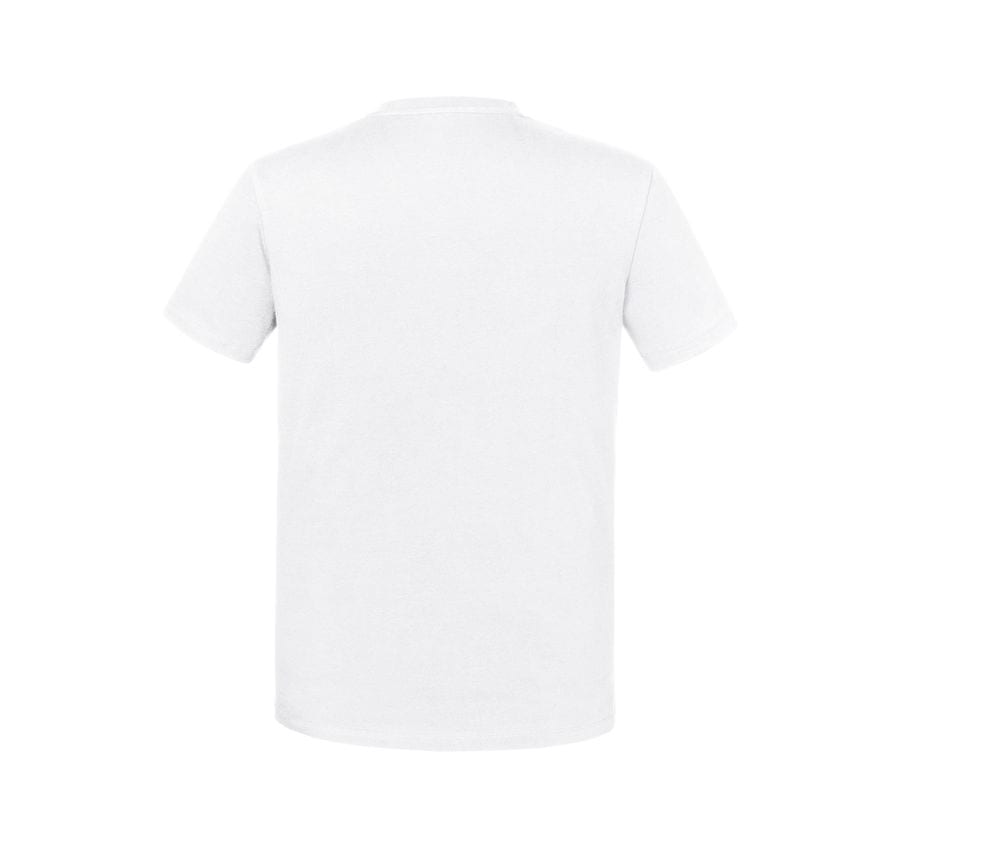 Russell RU103M - Męska organiczna koszulka z dekoltem w szpic