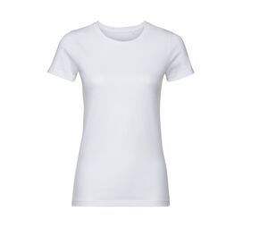 Russell RU108F - Ekologiczna koszulka damska Biały