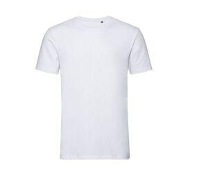 RUSSELL RU108M - T-shirt organique homme Biały
